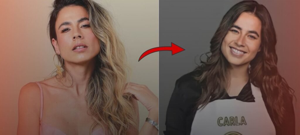 Carla Giraldo (antes y después)