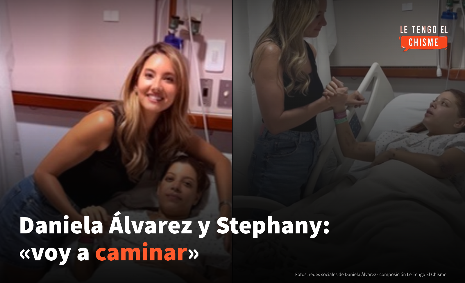 «Voy a caminar»: Daniela Álvarez ayudará a la mujer que perdió sus piernas por proteger a su hija en el terremoto