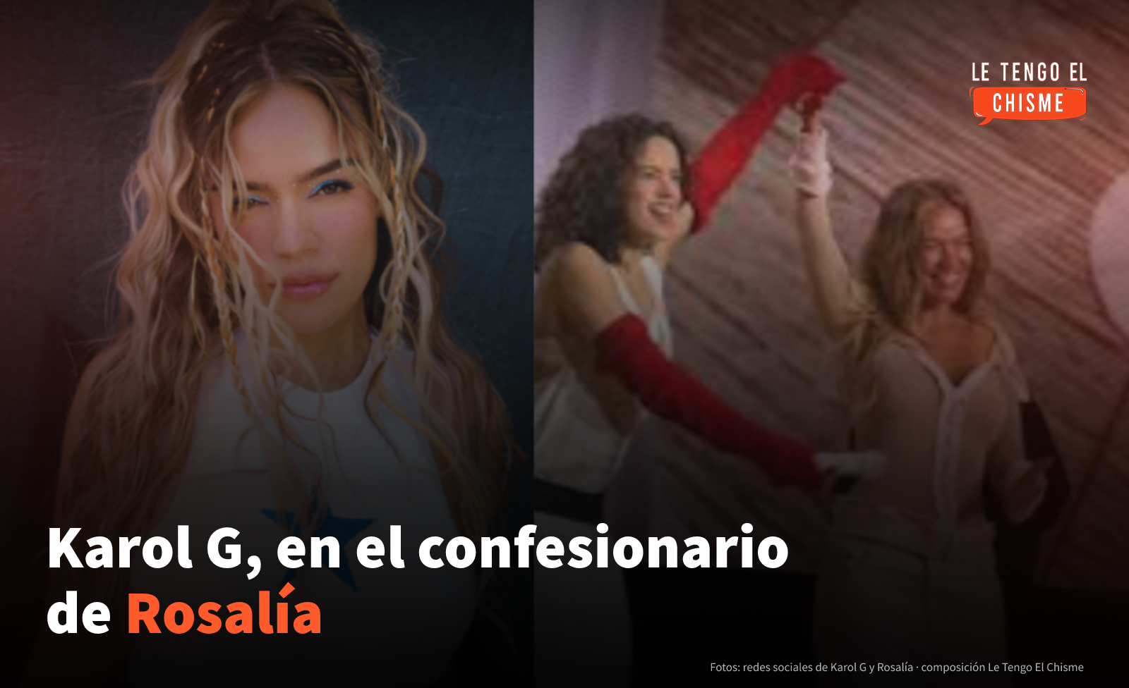 «Me bajé del vuelo completo»: Karol G contó en el concierto de Rosalía que un ex la dejó en el aeropuerto