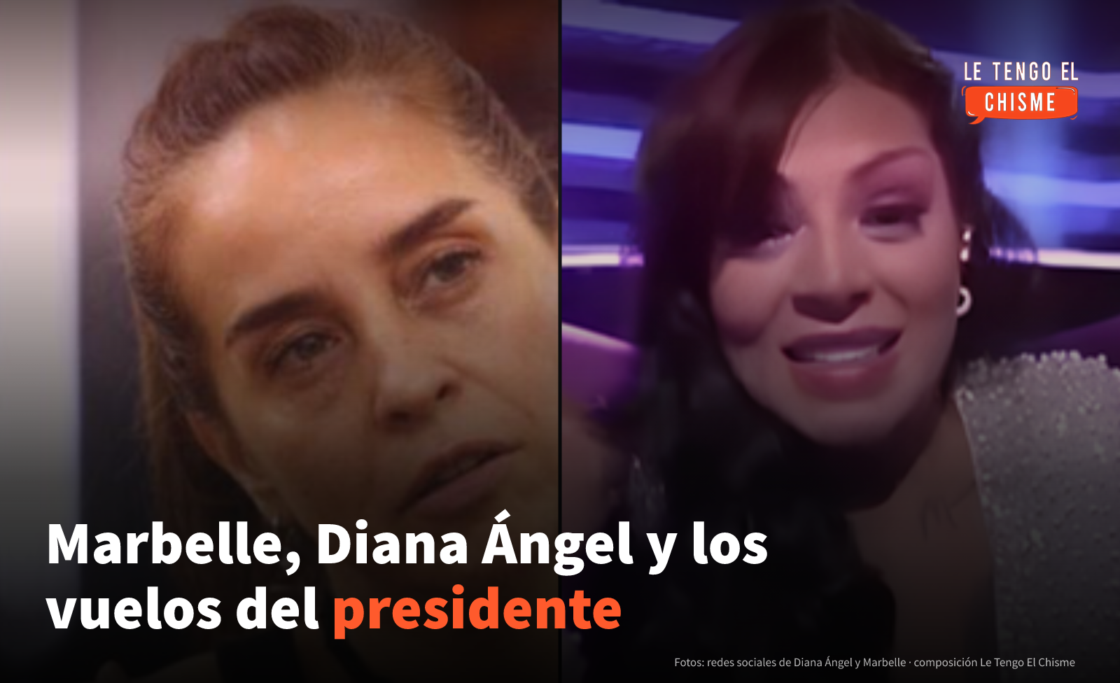 «De malas»: Marbelle defendió los vuelos del presidente De la Espriella tras el trino de Diana Ángel