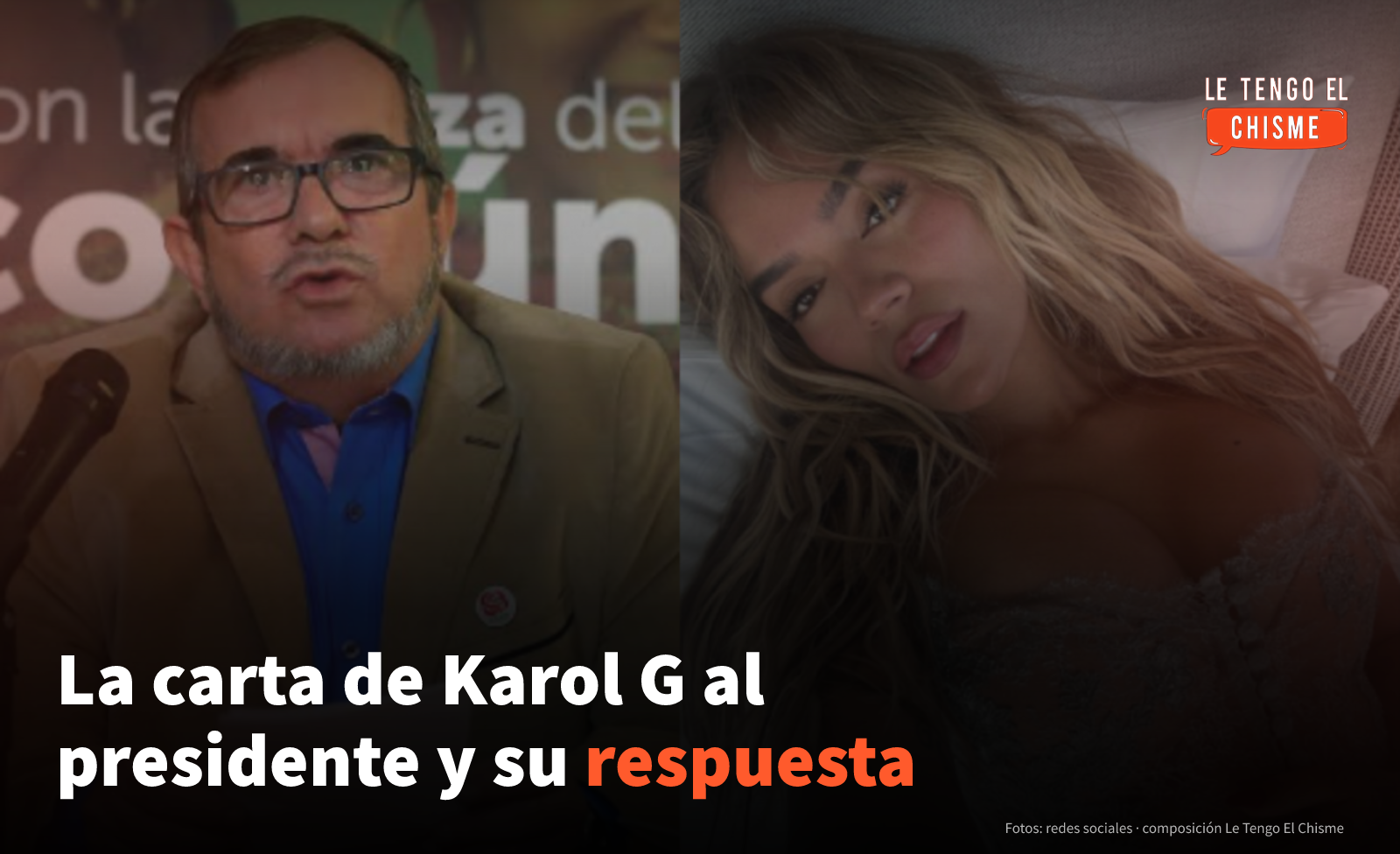 La carta de Karol G a De la Espriella: qué dijo, qué le respondió él y quién la respaldó