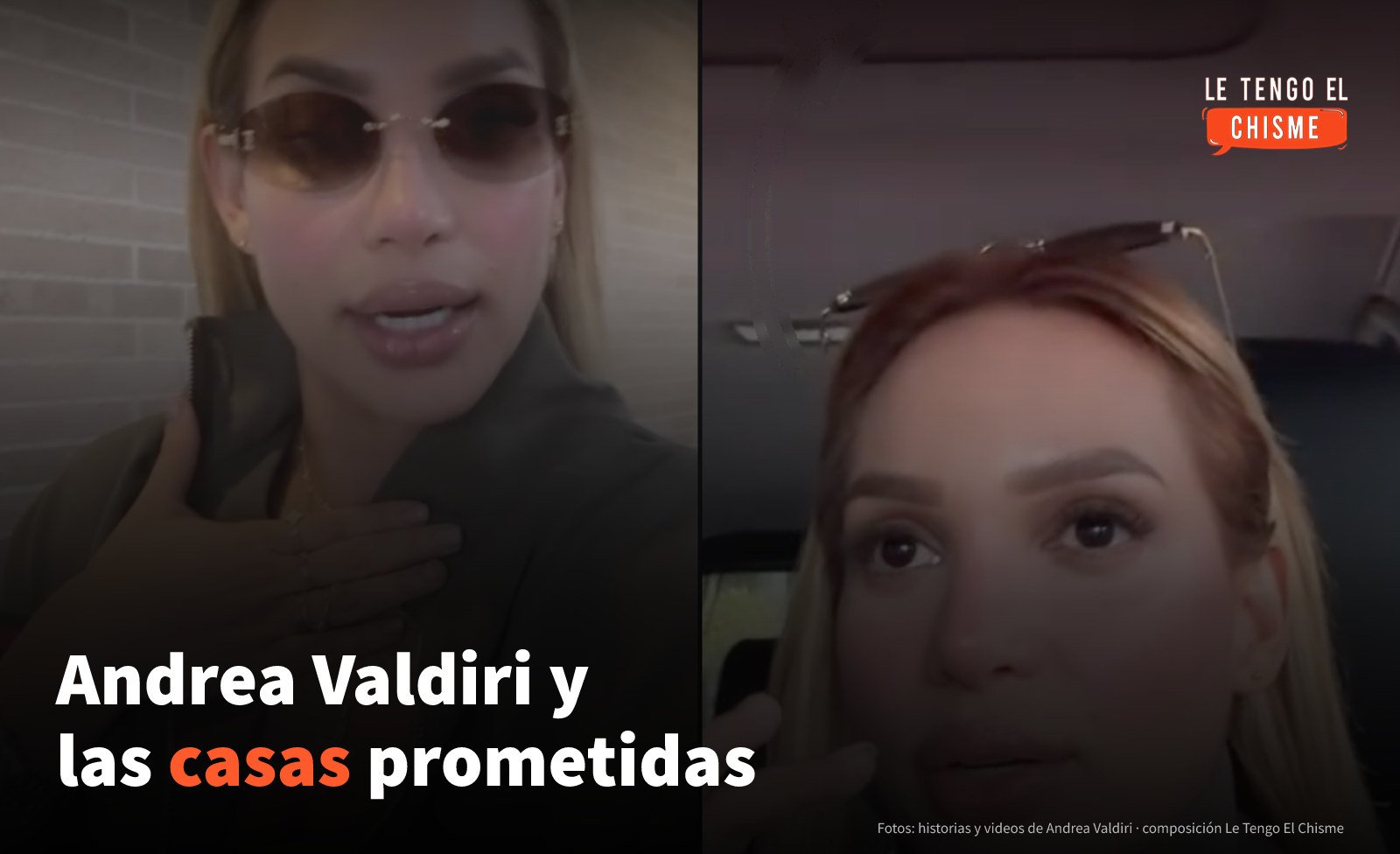 Andrea Valdiri explica por qué se frenó la construcción de las casas que prometió a dos jóvenes tras su fiesta de 15 años