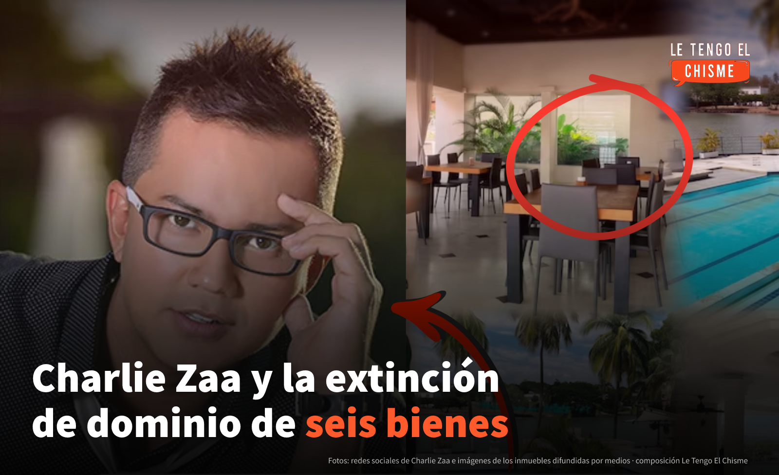Charlie Zaa y el centro comercial Oasis, en Girardot, en imágenes difundidas por medios y redes sociales