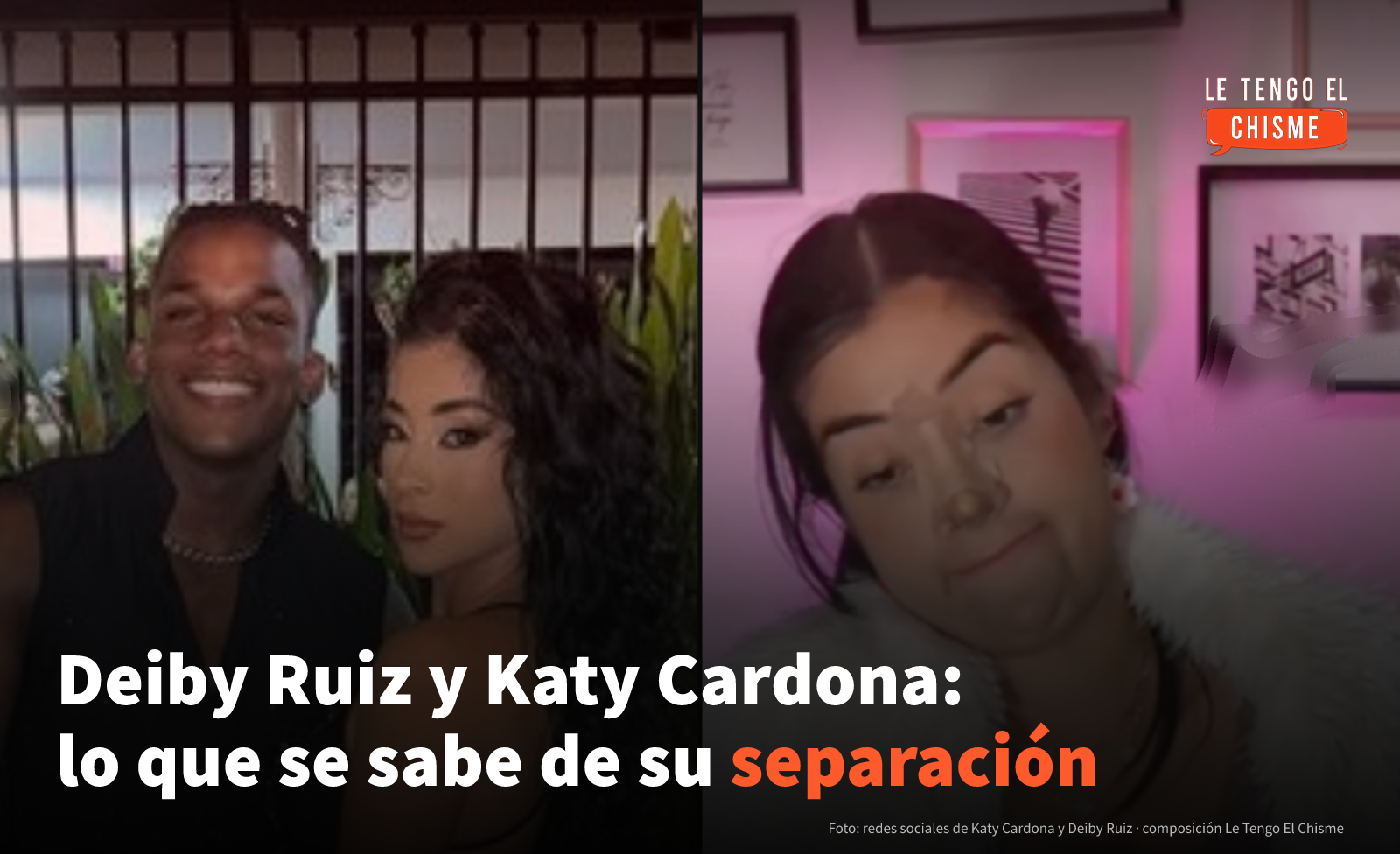 «Yo por mi bebé sí respondo»: Deiby Ruiz, su hijo y la separación de Katy Cardona
