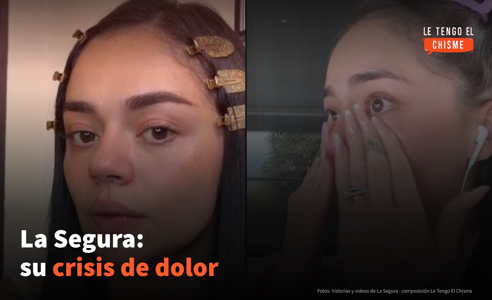 «No quiero normalizar el siempre tener que mostrarme bien»: La Segura explica su ausencia en redes por una crisis de dolor