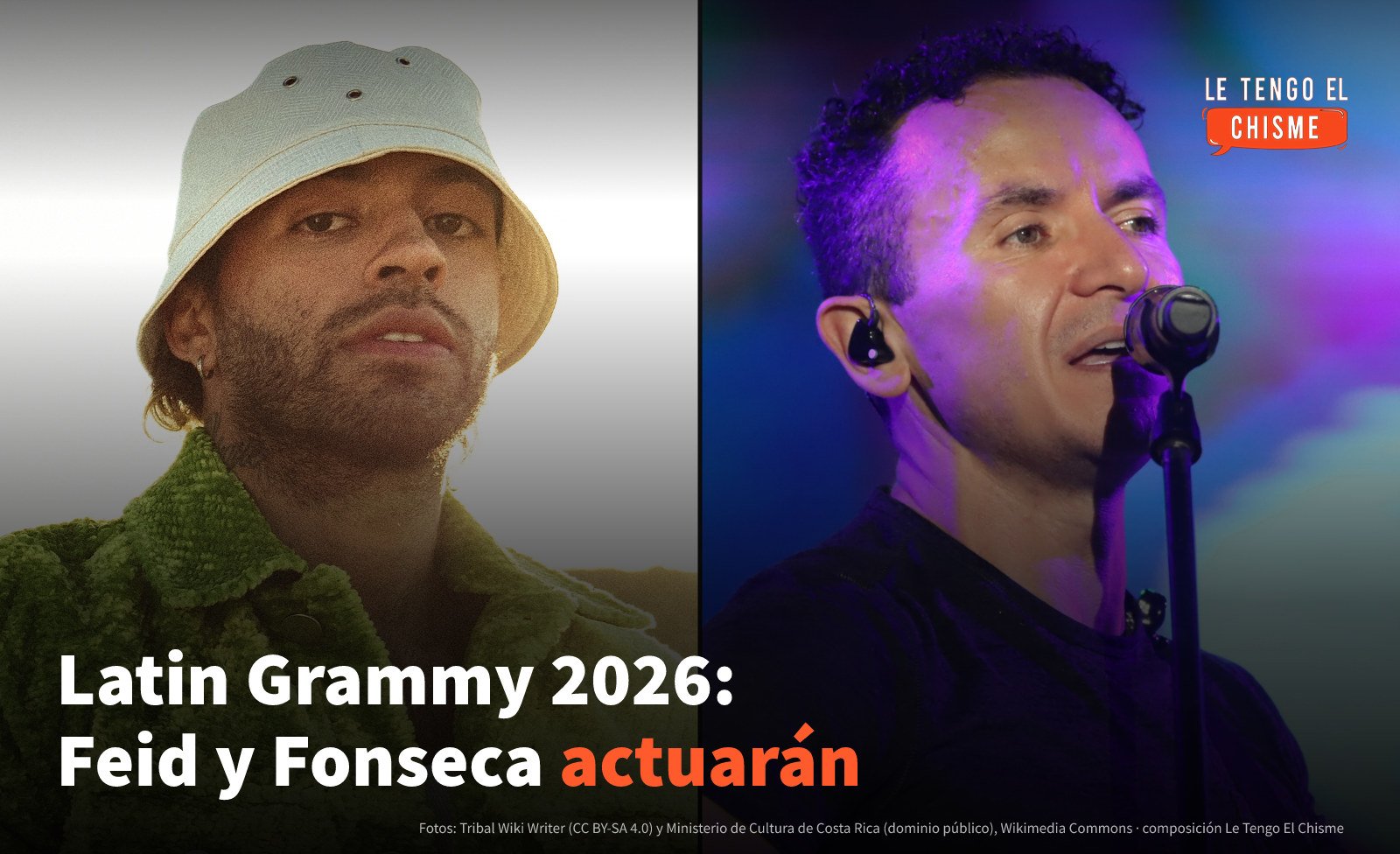 Latin Grammy 2026: Feid y Fonseca se presentarán en Las Vegas; la lista de artistas y las nominaciones de los colombianos