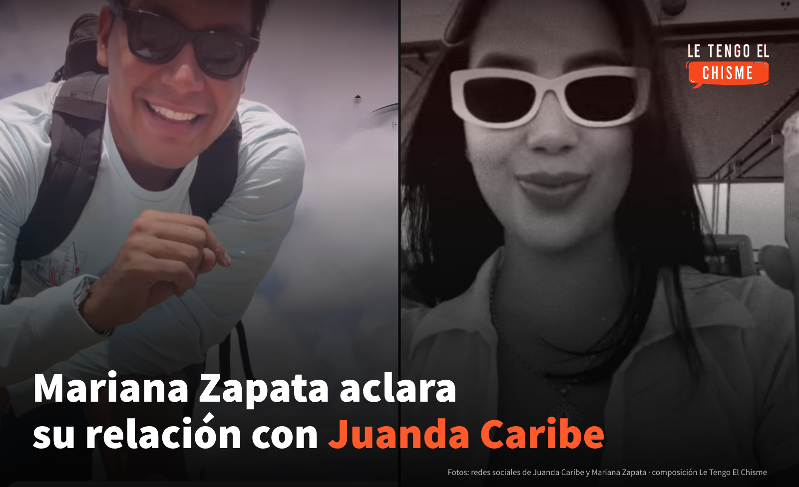 «Hemos decidido seguir como amigos»: Mariana Zapata aclara su relación con Juanda Caribe