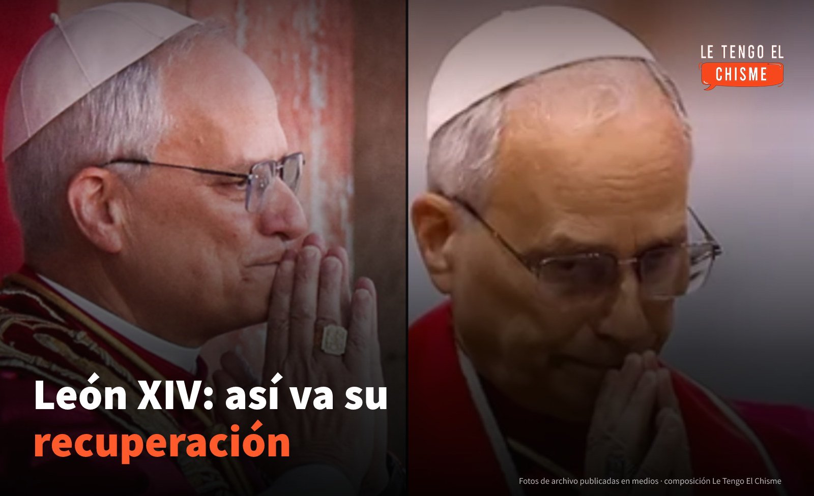 «Su recuperación está progresando normalmente»: lo que dijo el Vaticano tras la cirugía de pulmón del papa León XIV