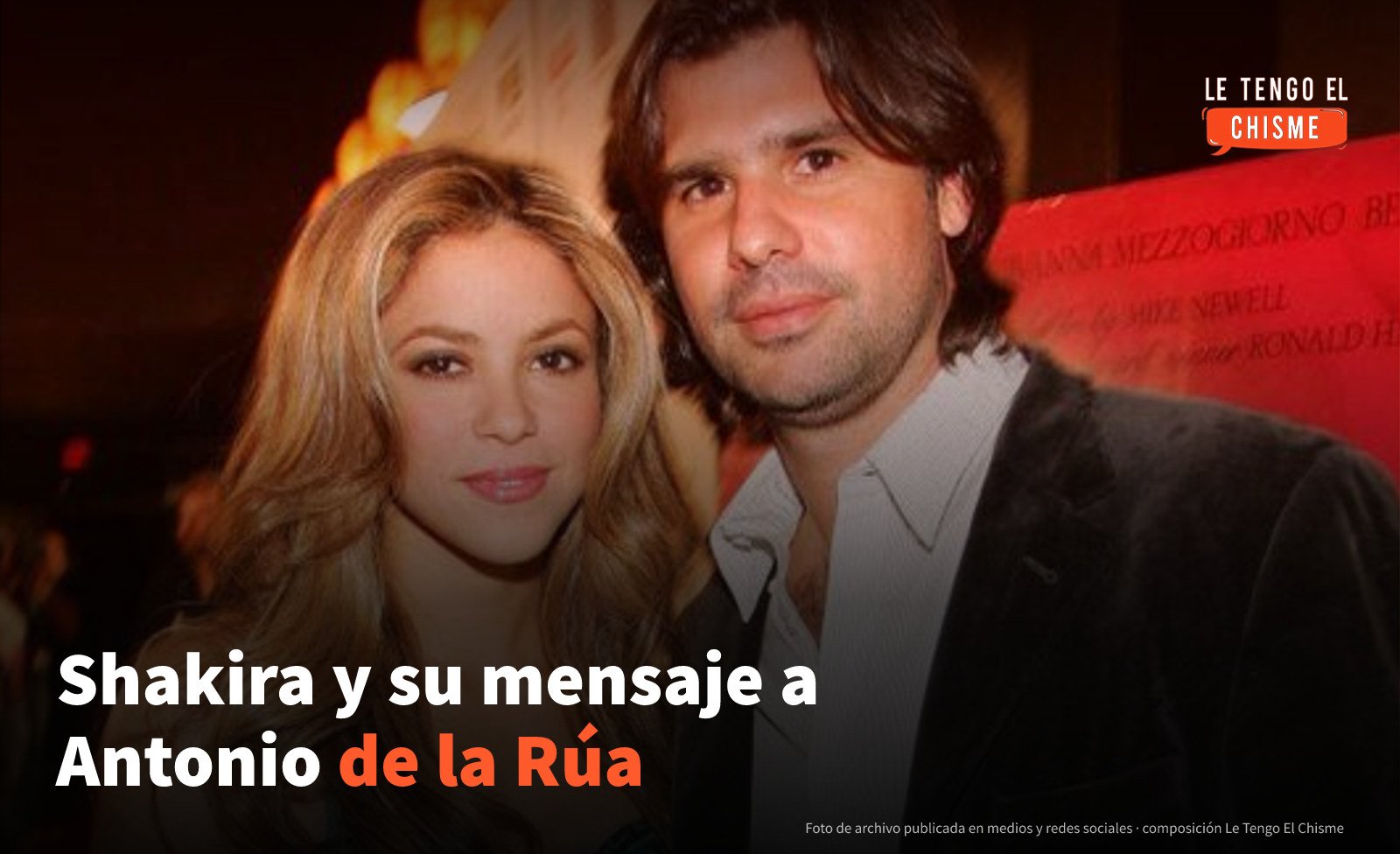«Hoy es mi gran amigo»: el mensaje de Shakira a Antonio de la Rúa en el último concierto de su residencia en Madrid