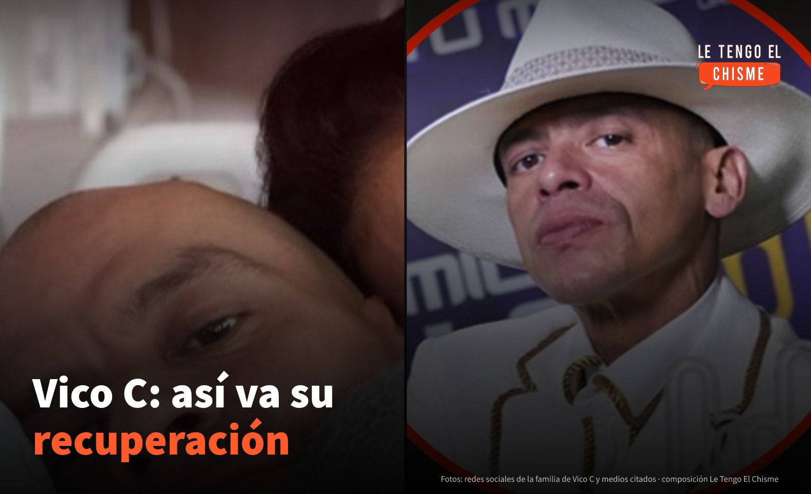 «Excelentes condiciones clínicas»: lo que se sabe de la cirugía de columna de Vico C en Colombia